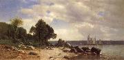 Colman Samuel Blick auf den Hudson oil painting picture wholesale
